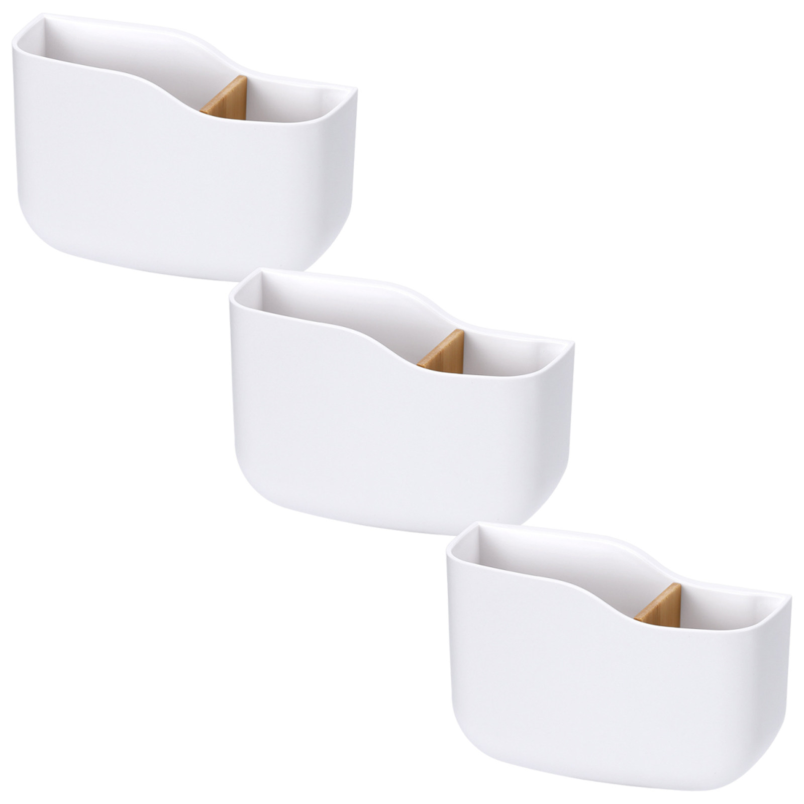 Food Storage And Organizer - 3Pcs Remote Control Holder Wall Mount
