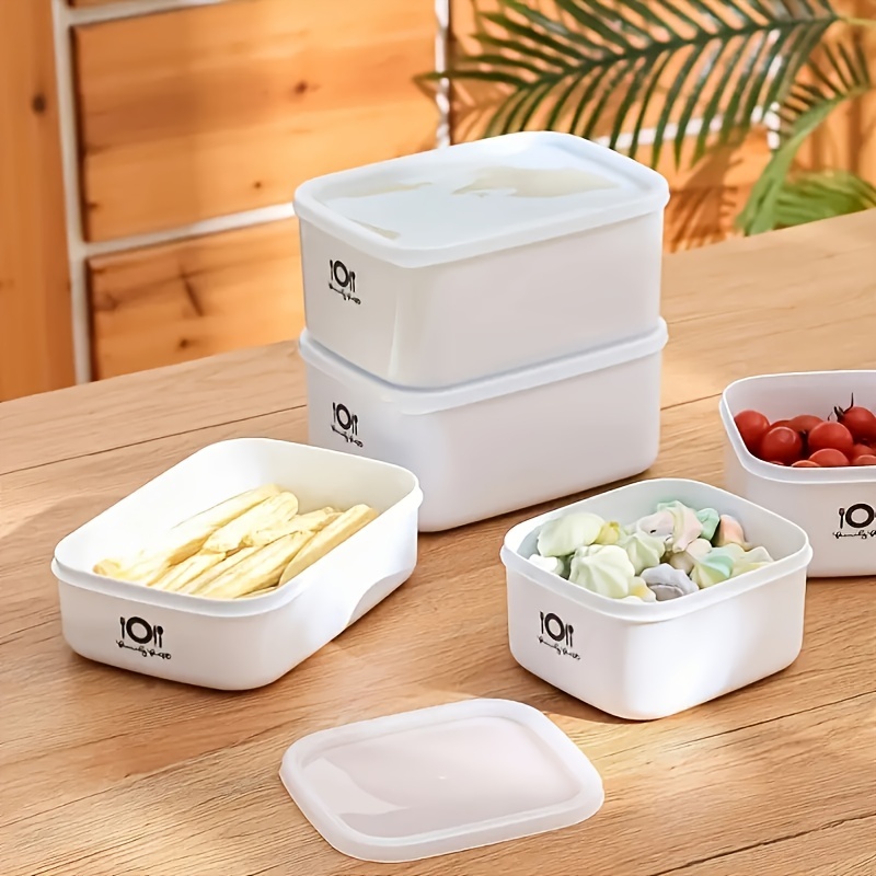Food Storage For Refrigerator - Food Grade Rectangular Plastic Lunch Bento