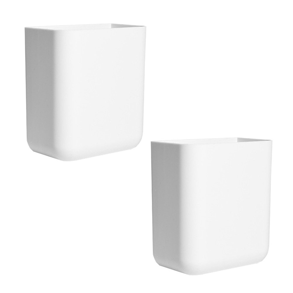 Food Storage And Organizer - 2Pcs Remote Control Storage Boxes Wall-Mounted