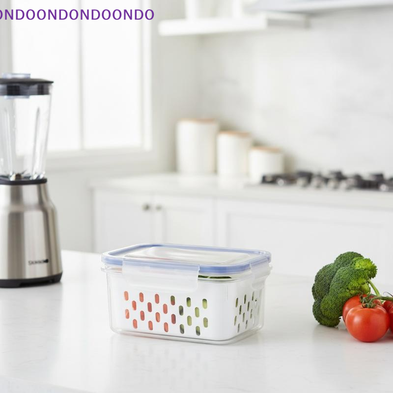 Food Storage Set Glass - Leak Proof Plastic Fresh-keeping Container Set