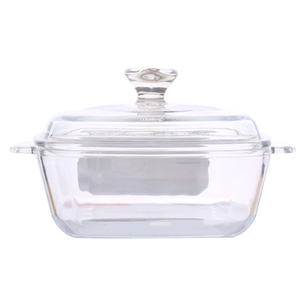 Food Storage Glass - 1Pcs Heat Resistant Tempered Glass Bowl