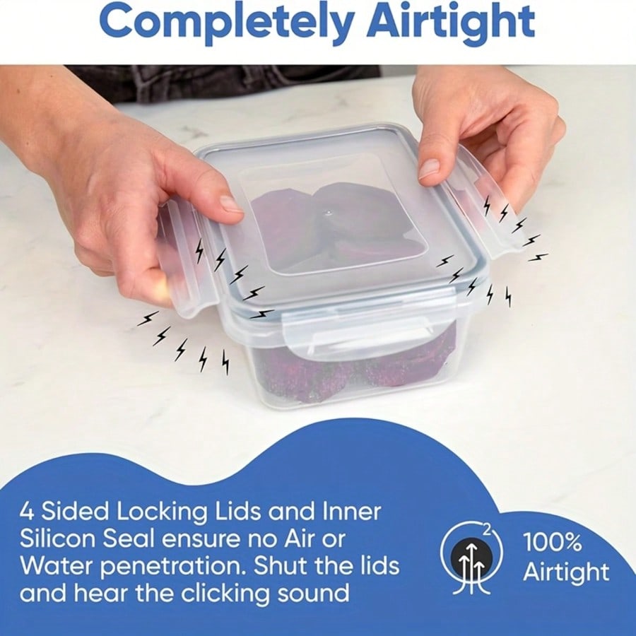 24 Pack Food Storage Container - Food Storage Pantry recension och pris