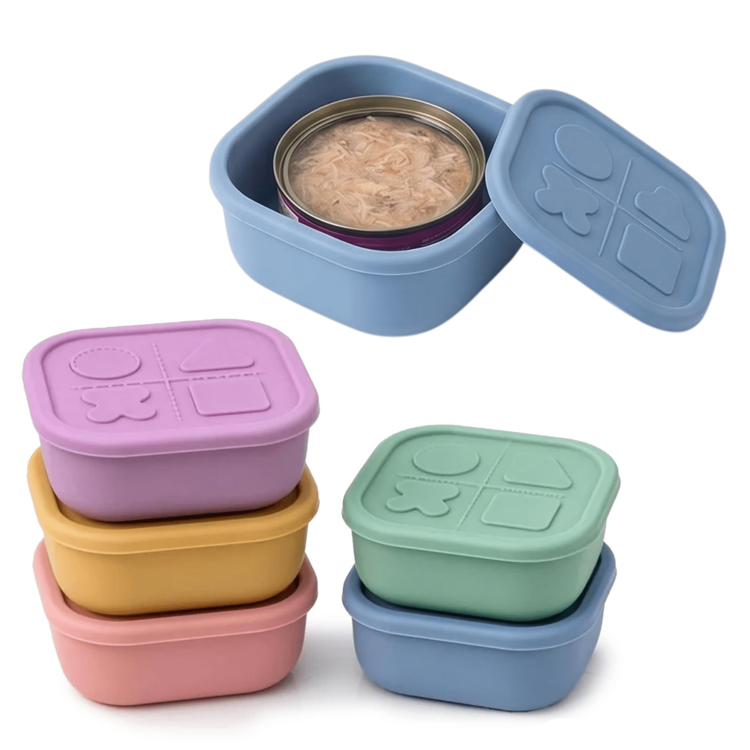 Cat and dog food storage box,  - Food Storage Silicone recension och pris