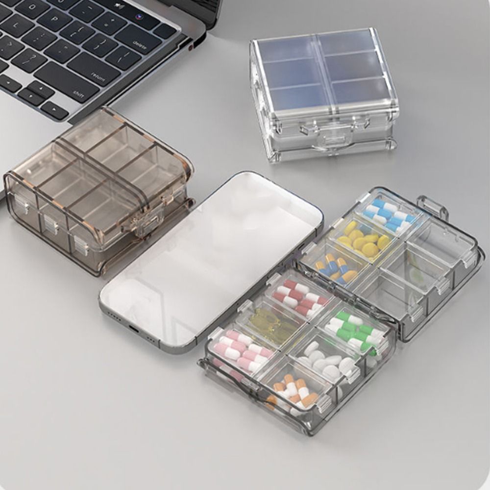 12 Grids Pill Dispenser Box Do - Food Storage Large Plastic Containers recension och pris