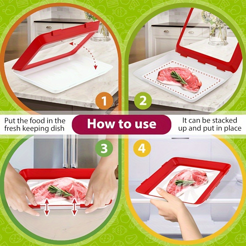 Food Preservation Tray Reusabl - Food Storage Food Safety recension och pris