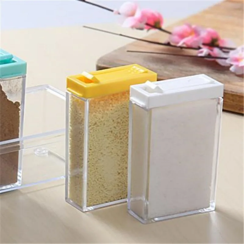 Transparent Seasoning Six Grid - Food Storage For Room recension och pris