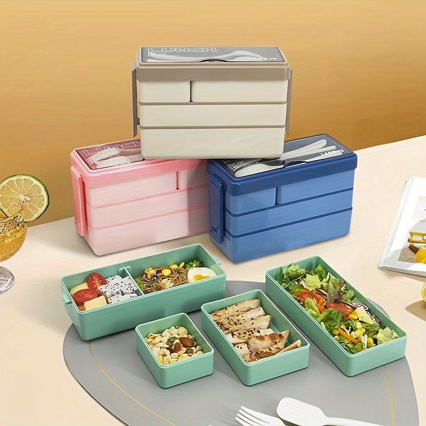 1450ML Bento Lunch Box Large C - Food Storage Large Plastic Containers recension och pris