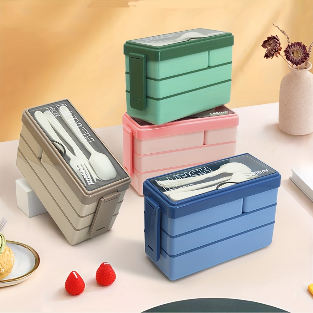 1450ML Bento Lunch Box Large C - Food Storage Large Plastic Containers recension och pris