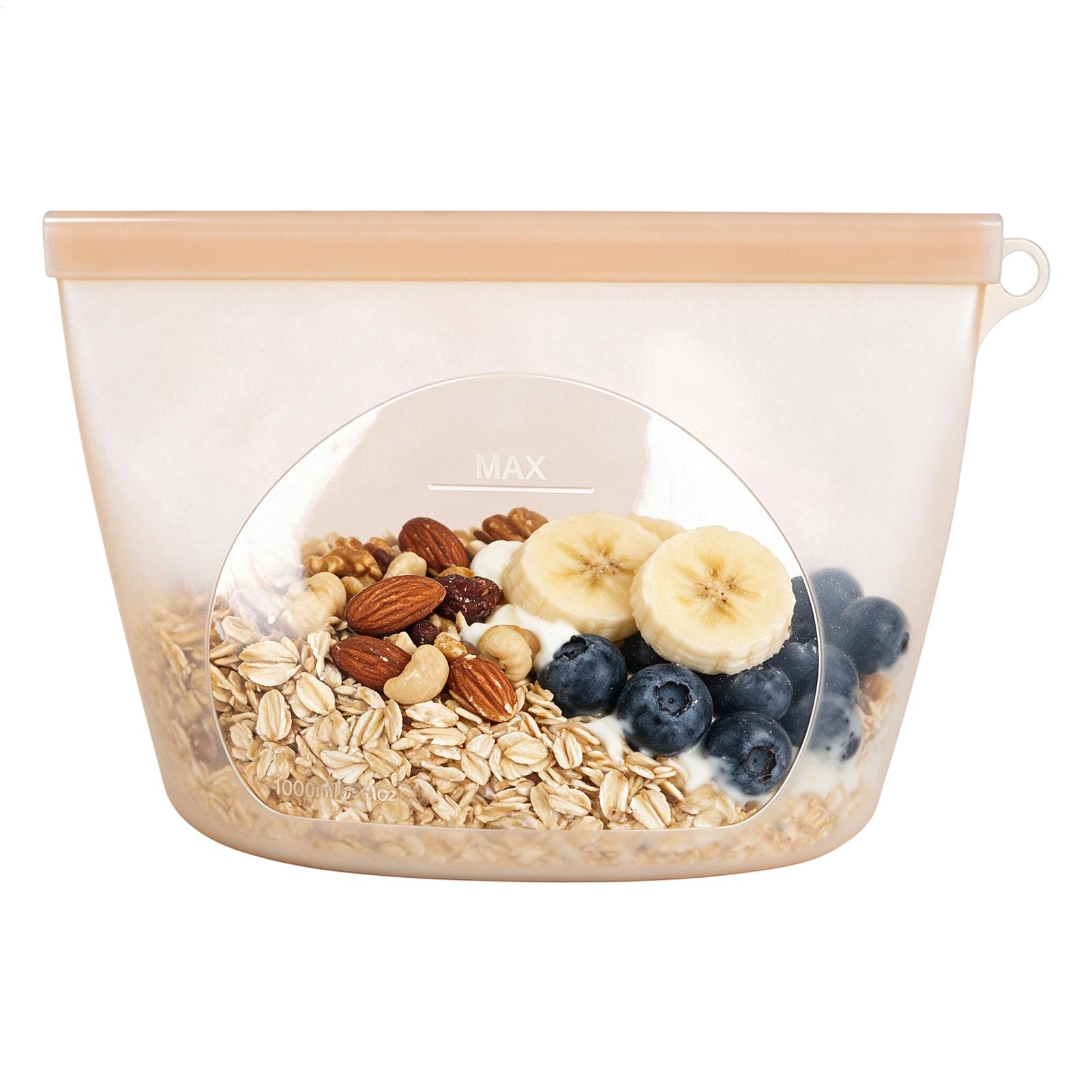 Silicone Bags For Food Storage - Food Storage Ziploc recension och pris
