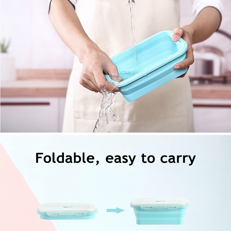 Collapsible Silicone Food Stor - Food Storage Silicone recension och pris