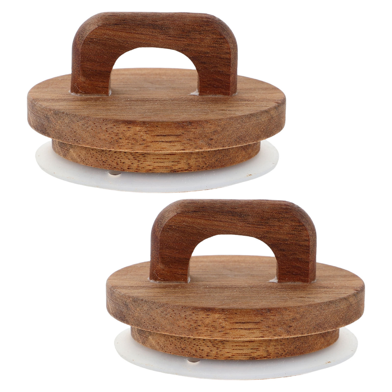 2Pcs Airtight Wood Wide Mouth  - Food Storage Silicone recension och pris