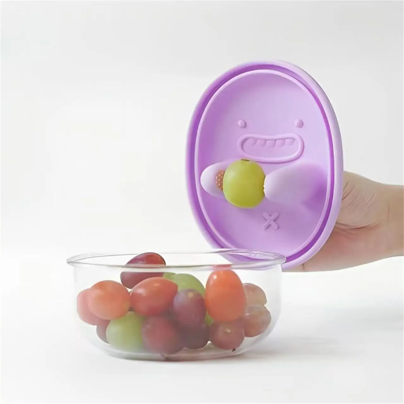 Hands-Free Snack Box, No Crumb - Food Storage Silicone recension och pris