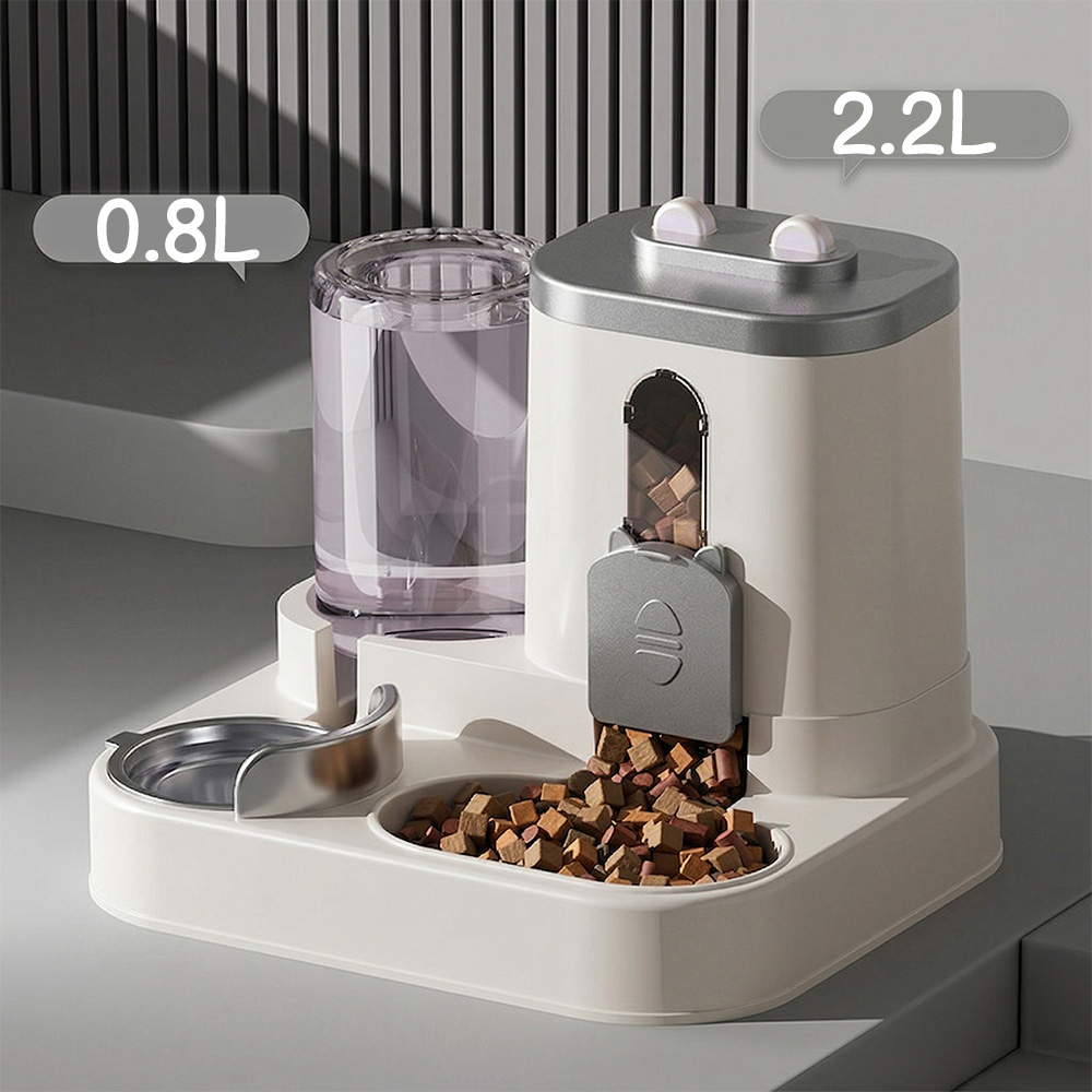 Automatic Feeder Dog Cat Food  - Food Storage Large Plastic Containers recension och pris