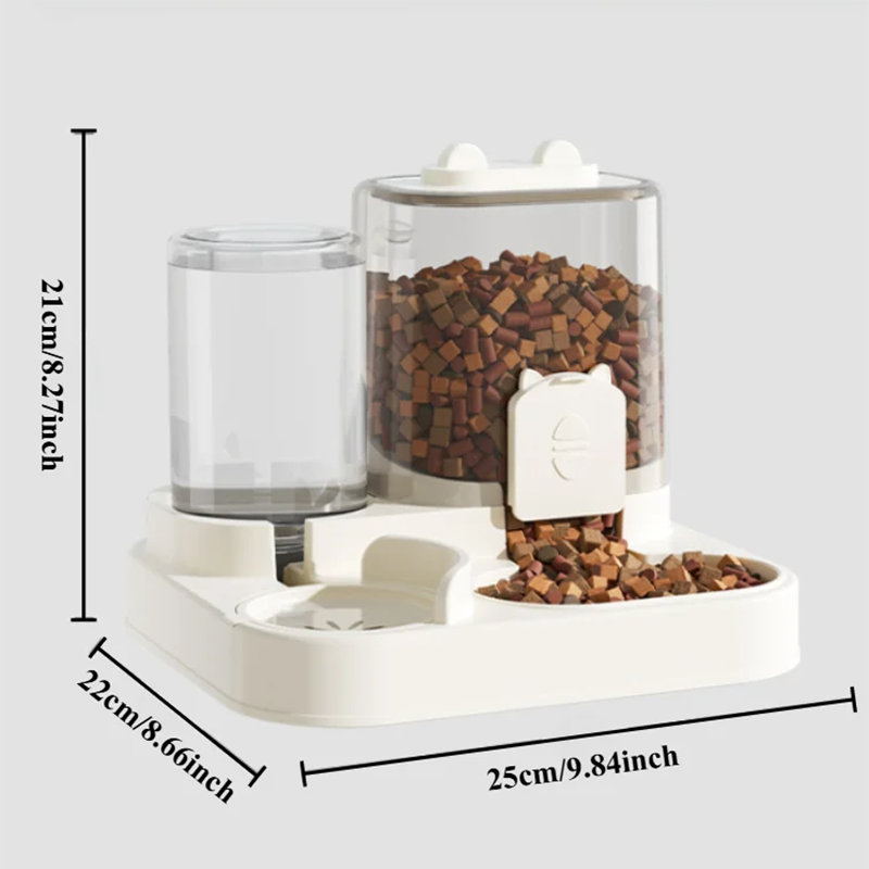 Automatic Feeder Dog Cat Food  - Food Storage Large Plastic Containers recension och pris