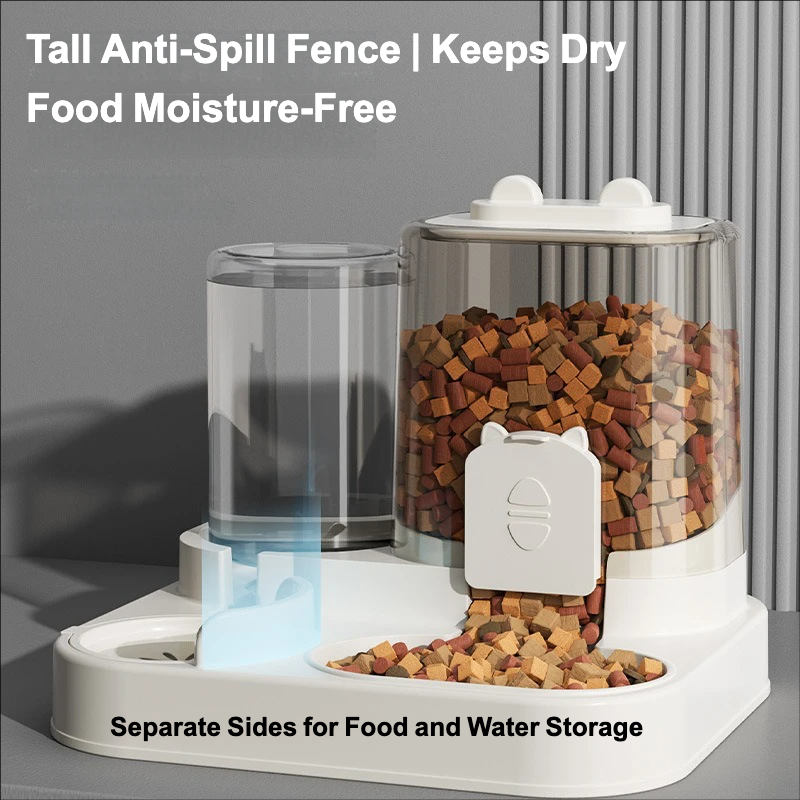 Automatic Feeder Dog Cat Food  - Food Storage Large Plastic Containers recension och pris