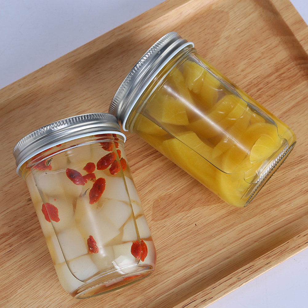 4Pcs Jam Glass Storage Jars Mo - Food Storage Pantry recension och pris