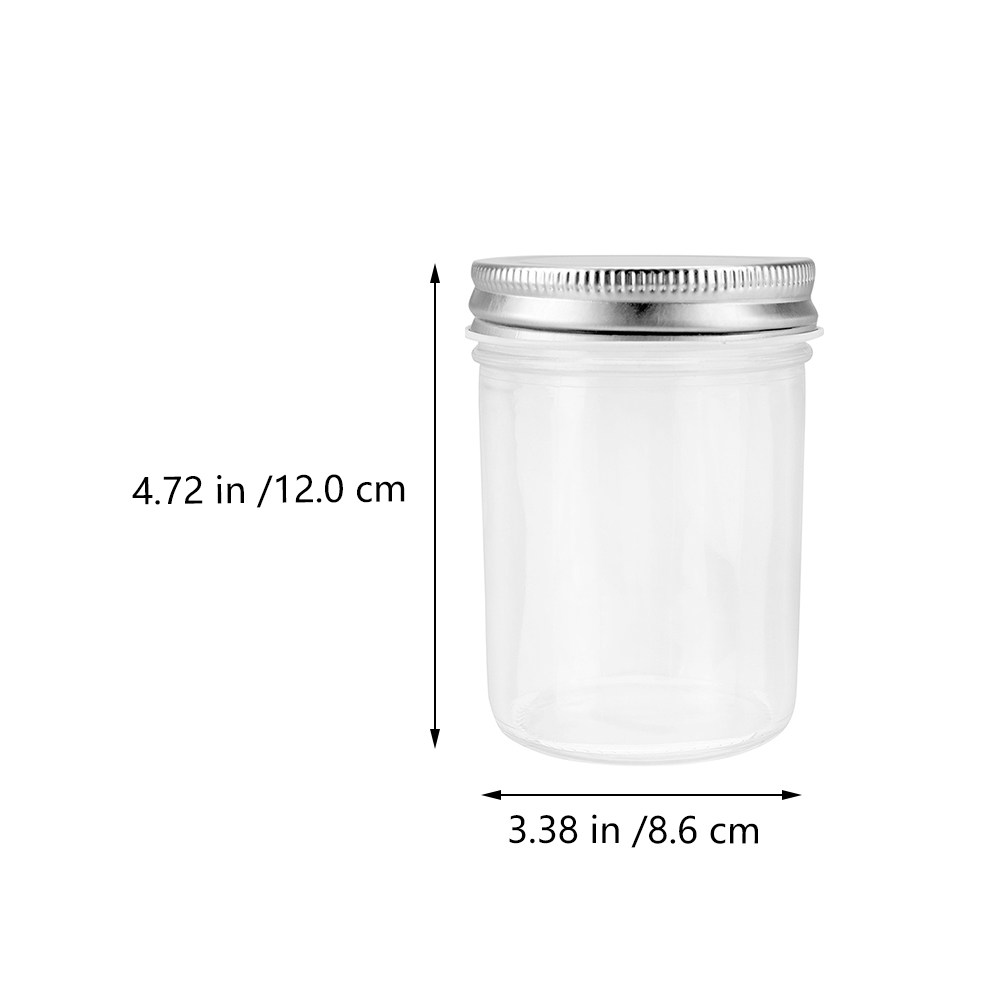 4Pcs Jam Glass Storage Jars Mo - Food Storage Pantry recension och pris