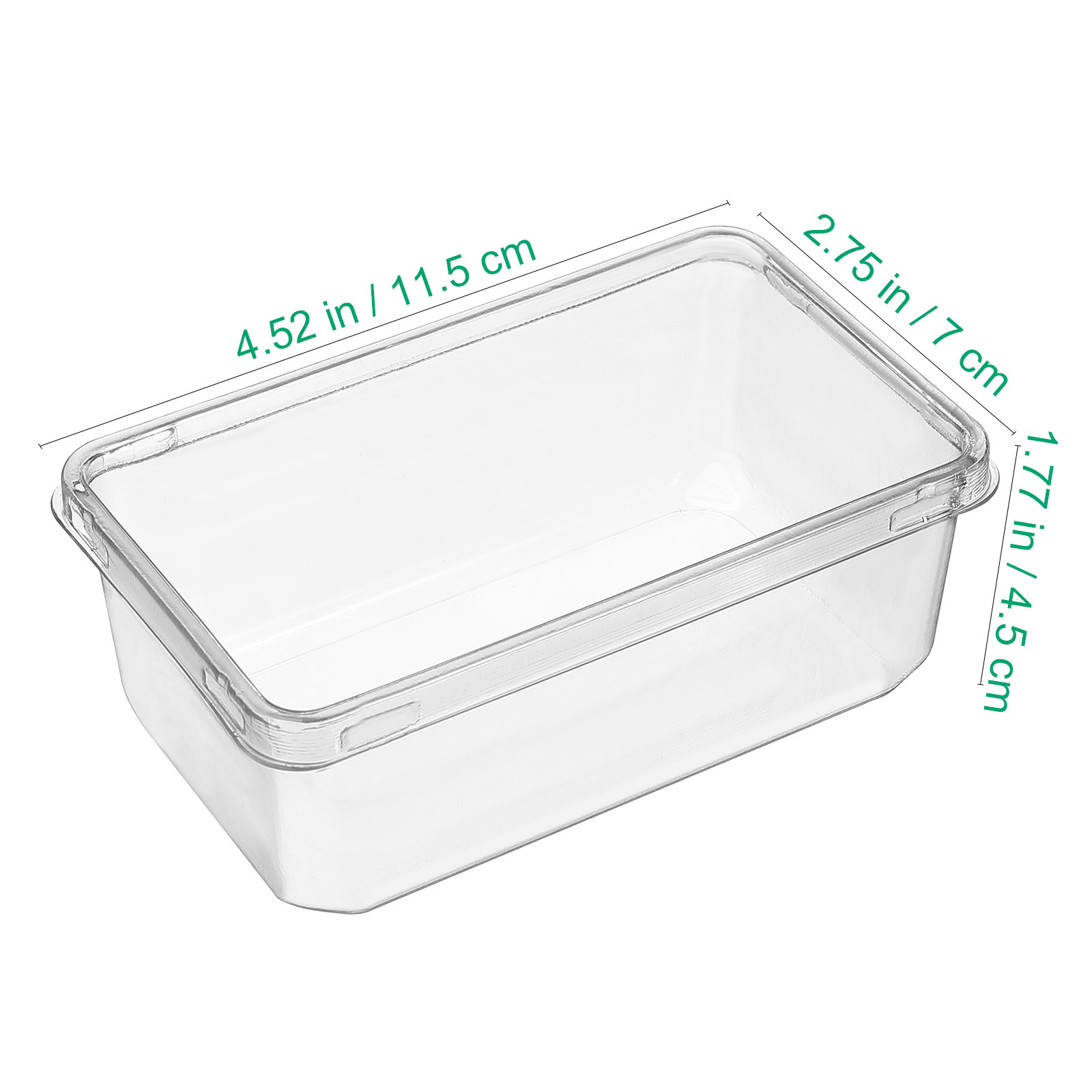 10Pcs Clear Pet Cake Carrier B - Food Storage Food Safety recension och pris