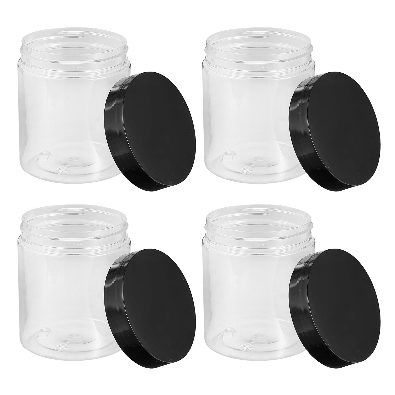 12Pcs Clear Plastic Storage Ja - Food Storage And Organizer recension och pris