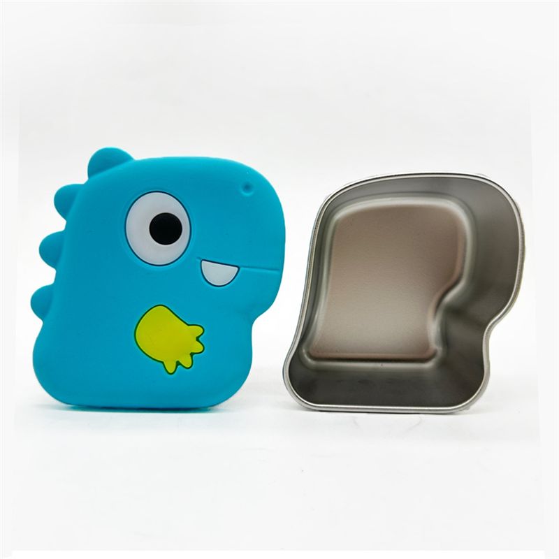 AA94-304 Stainless Steel Dinos - Food Storage Silicone recension och pris