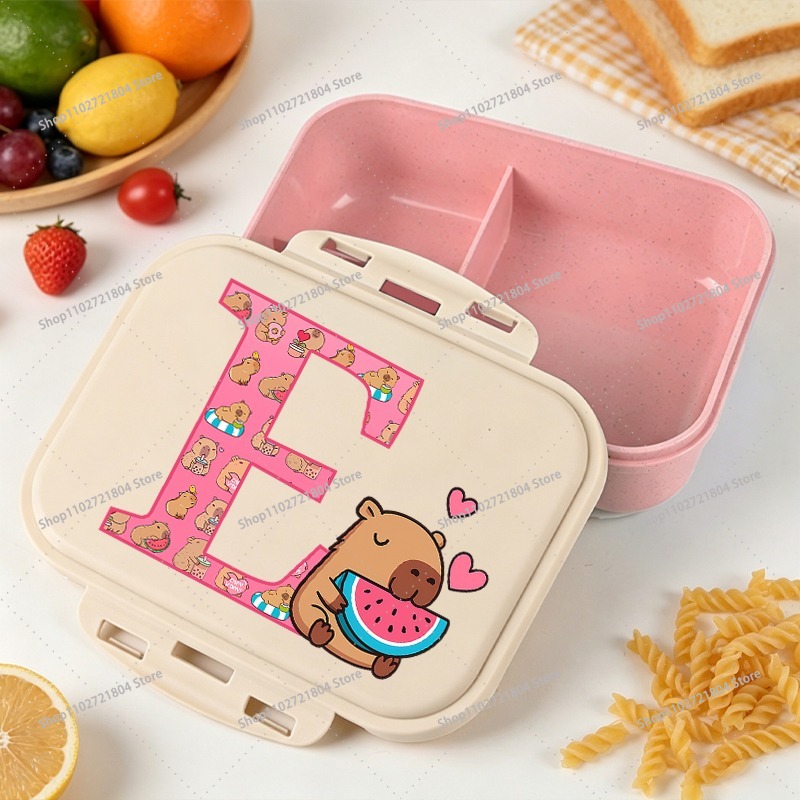 Capibara Large Capacity Bento  - Food Storage Large Plastic Containers recension och pris