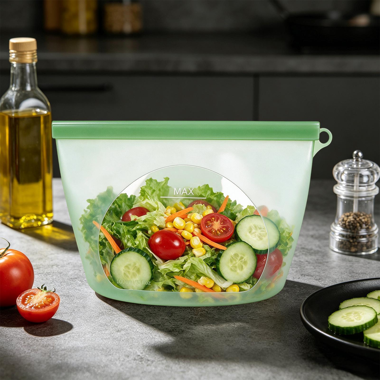 Reusable Food Storage Bags Lea - Food Storage Ziploc recension och pris