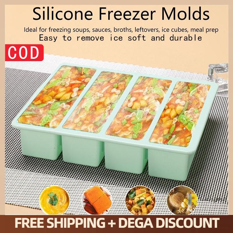 Extra Large Silicone Food Tray - Food Storage Silicone recension och pris