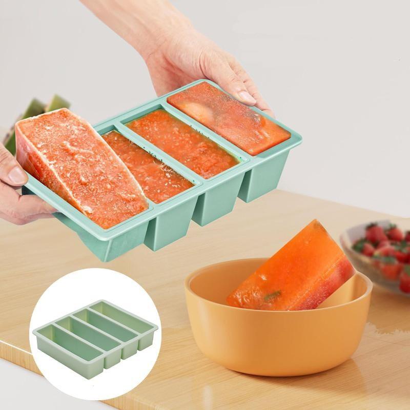 Extra Large Silicone Food Tray - Food Storage Silicone recension och pris