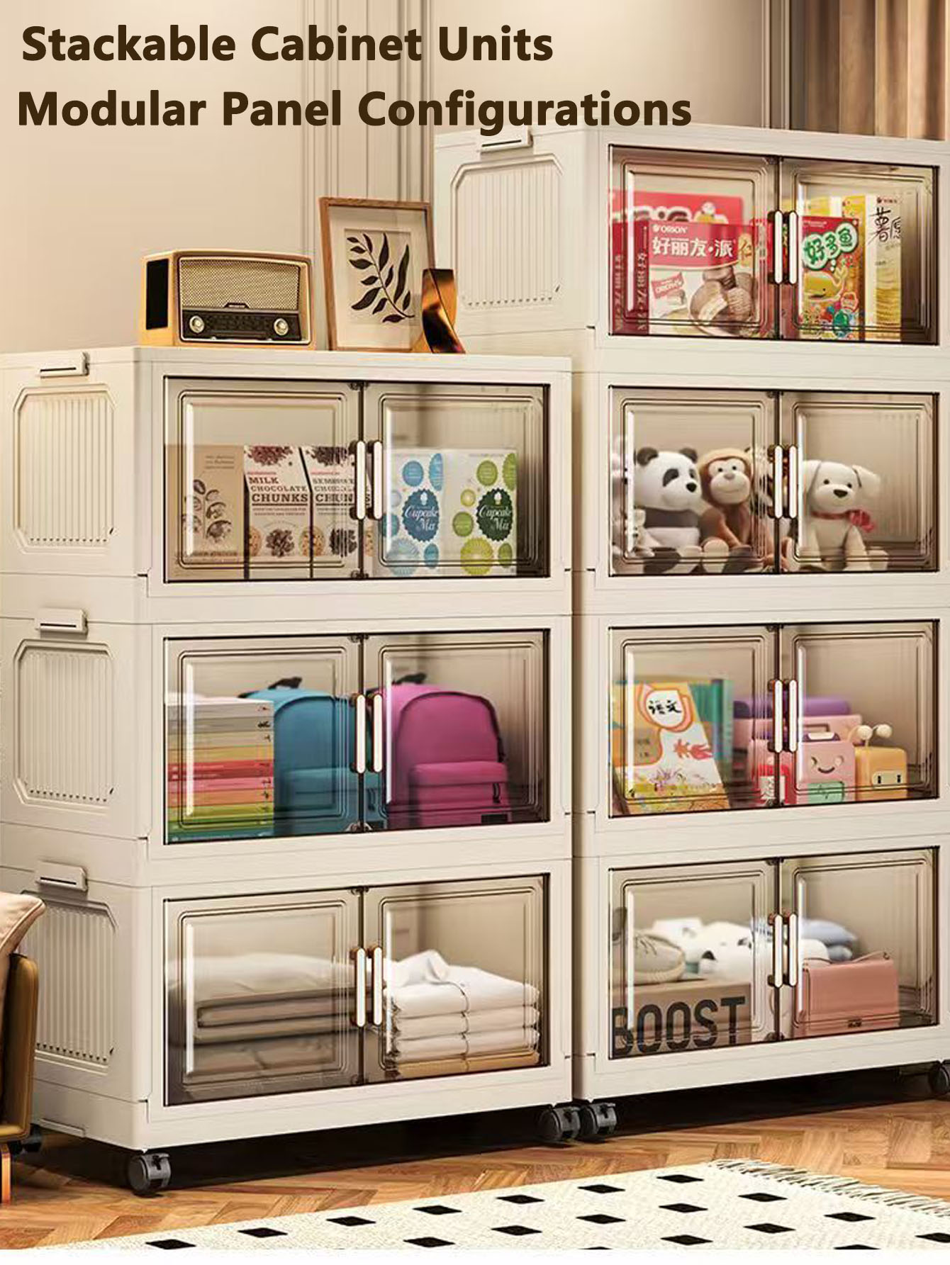 Storage Cabinet Folding Storag - Food Storage In Room recension och pris