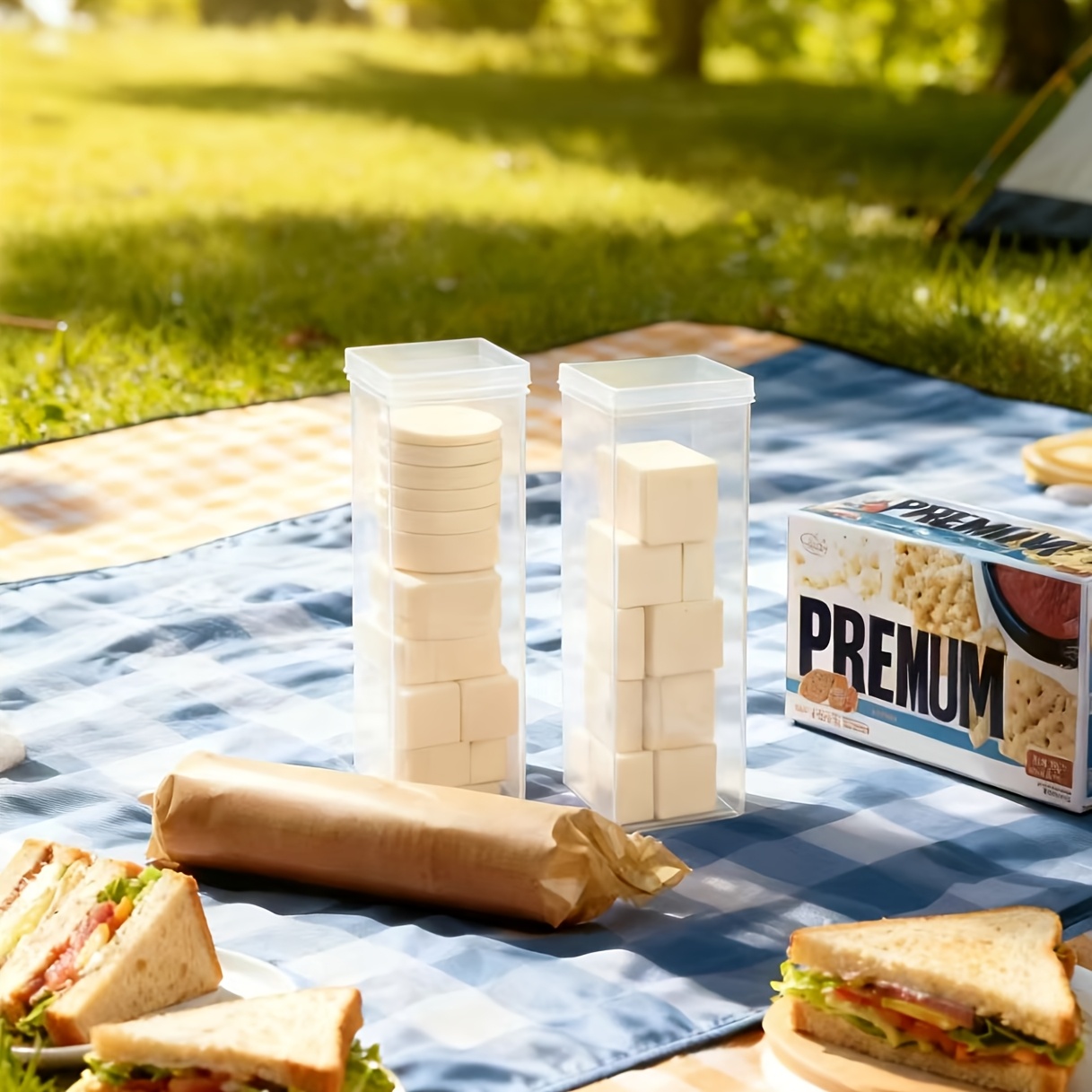Clear Rectangular Sealed Food  - Food Storage For Room recension och pris