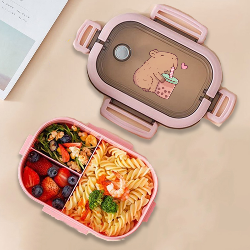 Capybara Bento Lunch Box Anime - Food Storage For Room recension och pris