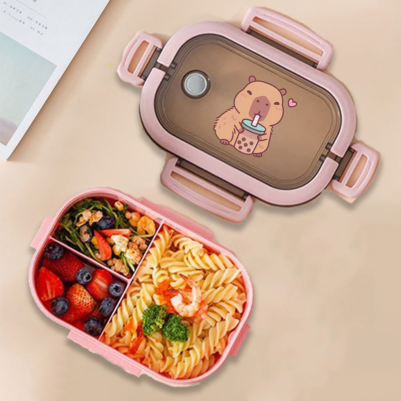 Capybara Bento Lunch Box Anime - Food Storage For Room recension och pris
