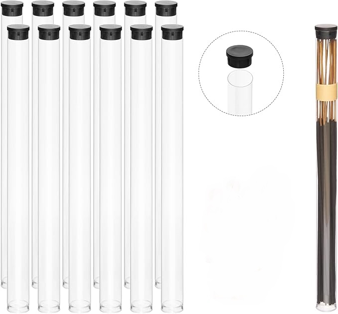 11inch Long Clear Plastic Tube - Food Storage Youtube recension och pris