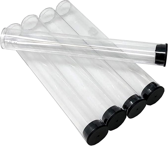 11inch Long Clear Plastic Tube - Food Storage Youtube recension och pris