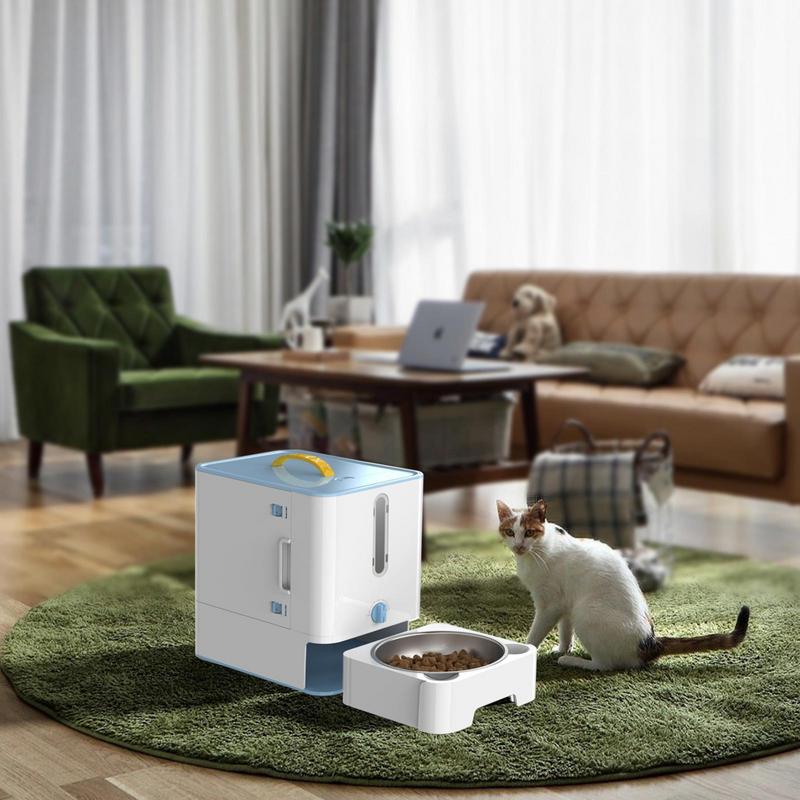 Pet Feeder Box Feeding Bowl Ca - Food Storage Food Safety recension och pris