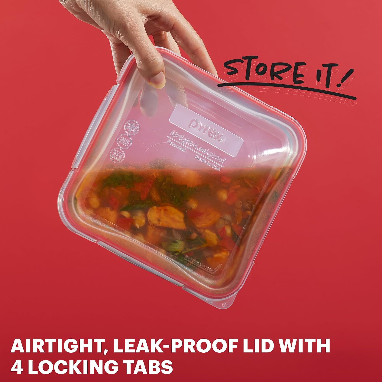 Freshlock (10-Pack) Mixed Size - Food Storage Set Glass recension och pris