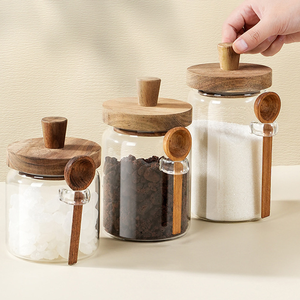Transparent Glass Food Storage - Food Storage Pantry recension och pris