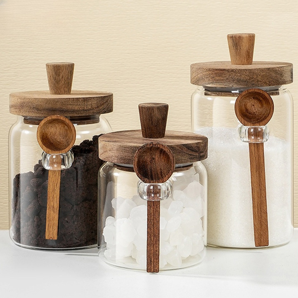 Transparent Glass Food Storage - Food Storage Pantry recension och pris