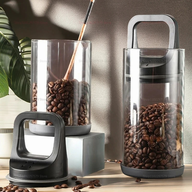 Coffee Beans Vacuum Sealed Tan - Food Storage Set Glass recension och pris
