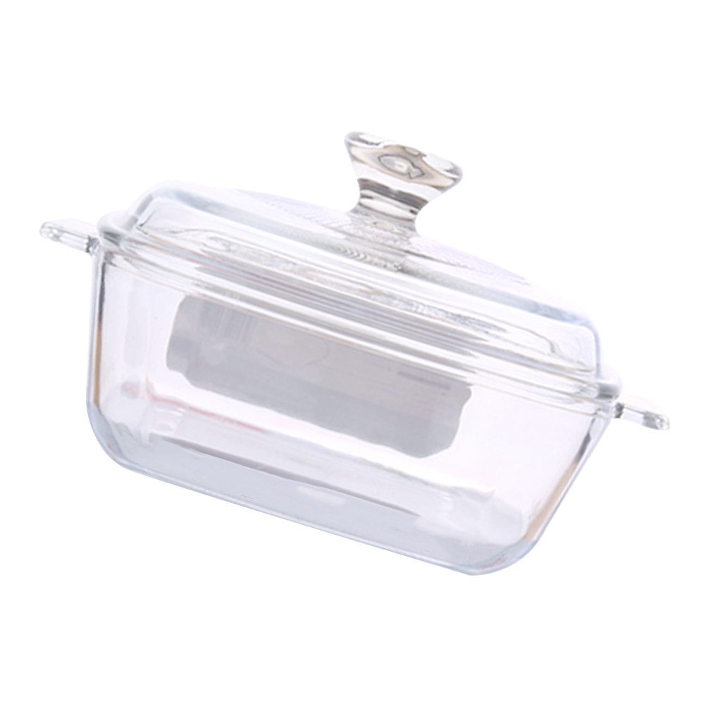 1Pcs Heat Resistant Tempered G - Food Storage Glass recension och pris