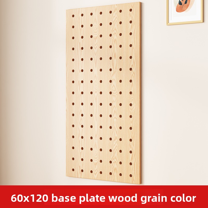 Solid Wood Nordic Pegboard Wal - Food Storage And Organizer recension och pris