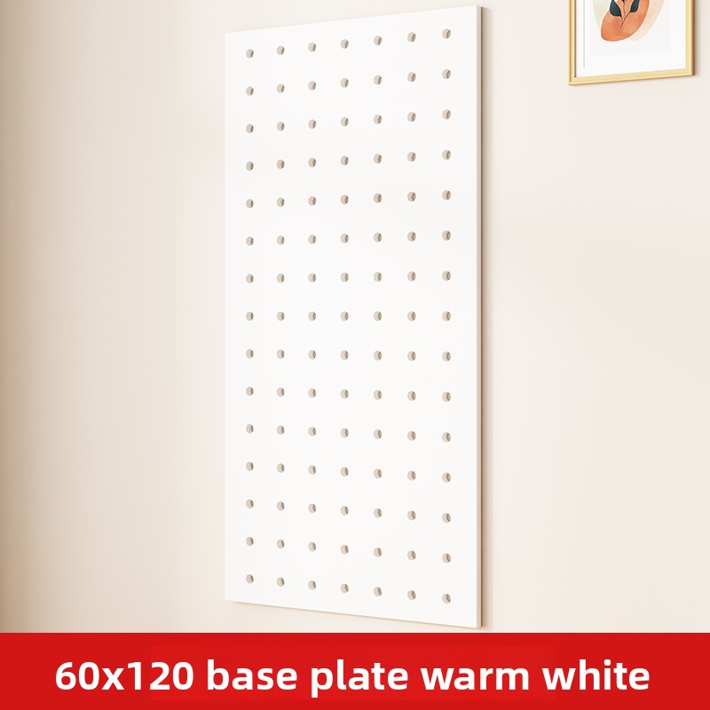 Solid Wood Nordic Pegboard Wal - Food Storage And Organizer recension och pris