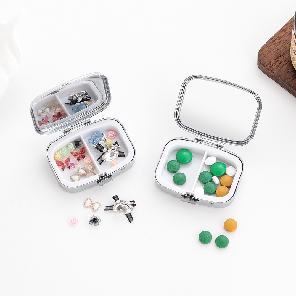 1 Cute Cat-Shaped Metal Pill B - Food Storage Food Safety recension och pris