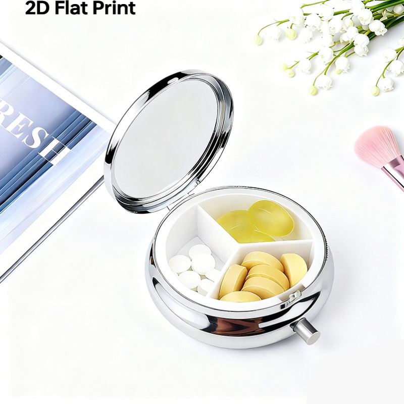 1 Cute Cat-Shaped Metal Pill B - Food Storage Food Safety recension och pris