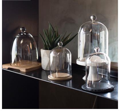 Glass Fresh-keeping Cover Cake - Food Storage Set Glass recension och pris