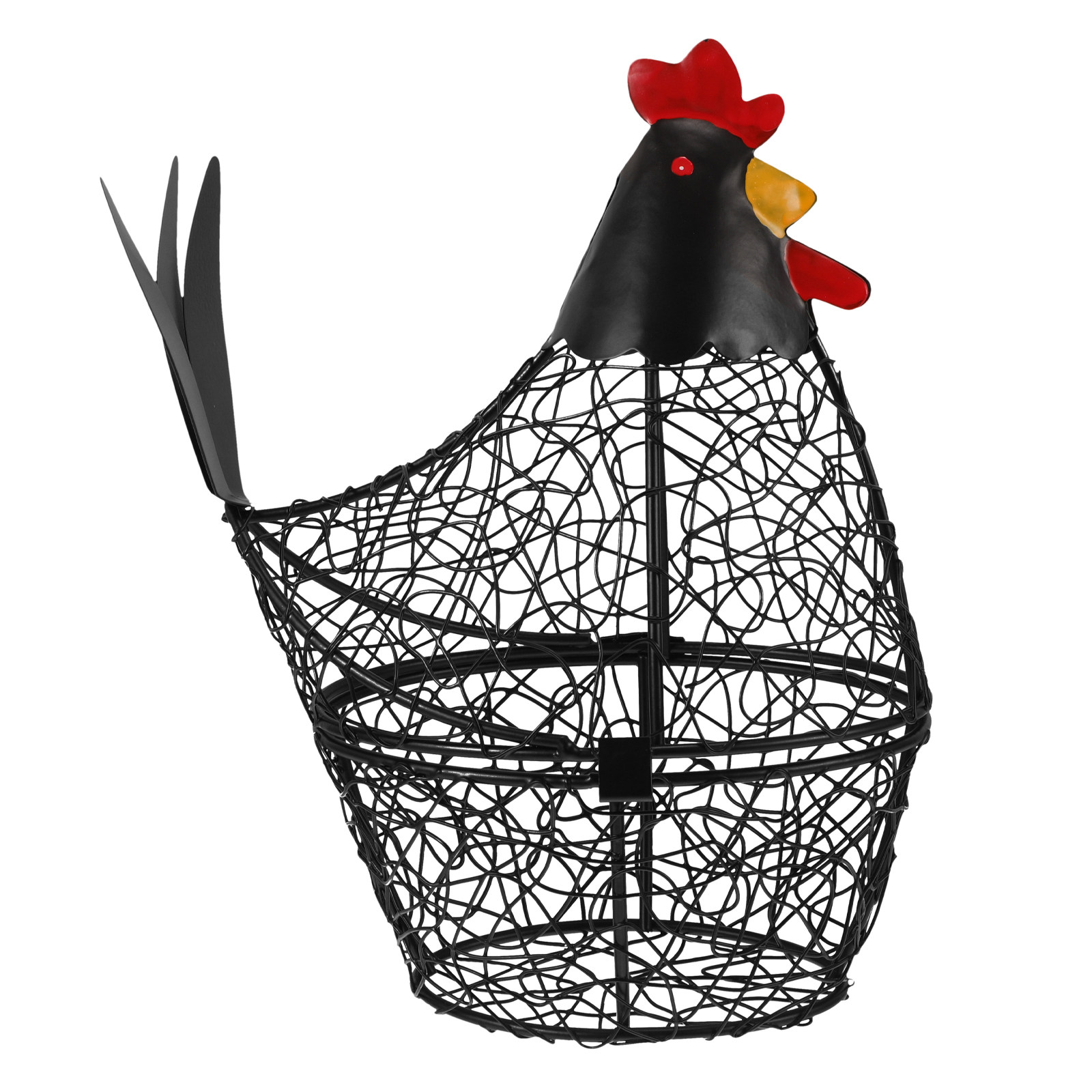 Hen Style Metal Egg Basket Dec - Food Storage Large Plastic Containers recension och pris