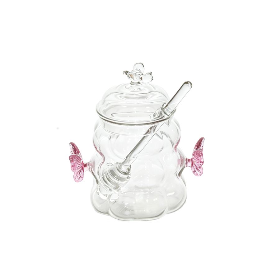 High Borosilicate Glass Honey  - Food Storage Set Glass recension och pris