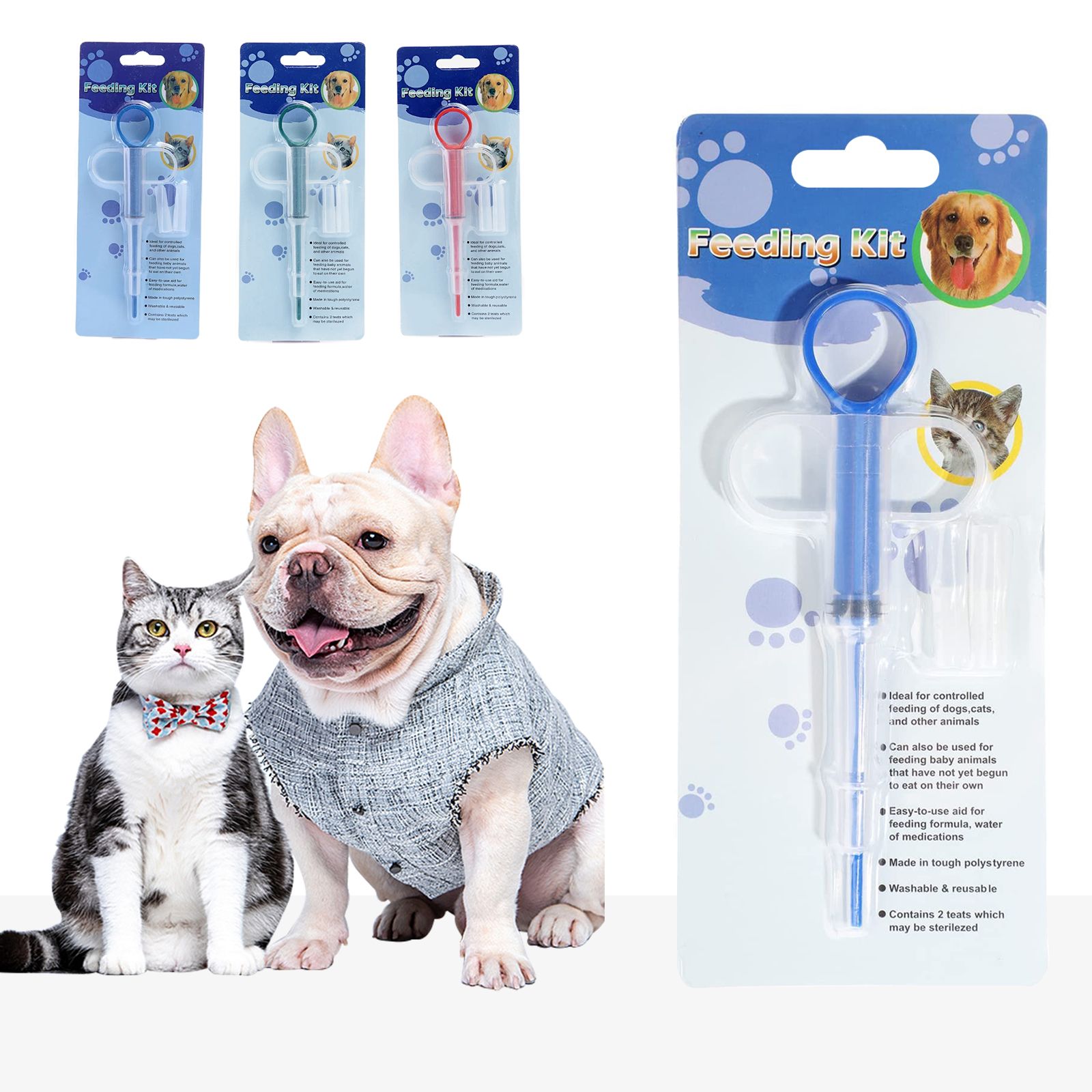 1~10PCS Pet Medicine Dispenser - Food Storage Youtube recension och pris