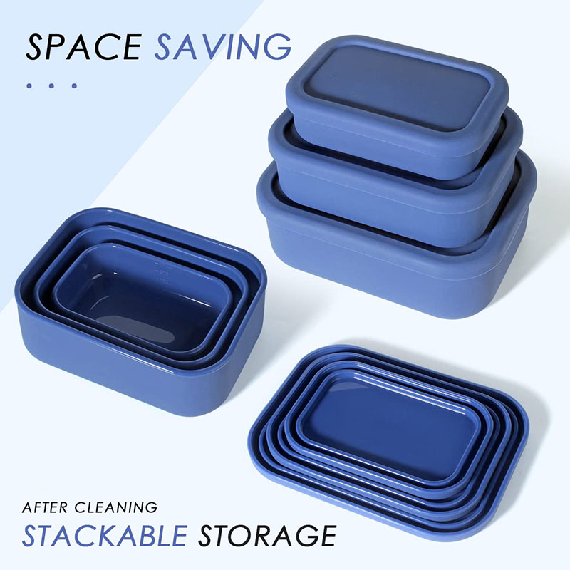 Leak-Resistant Bento Lunch Box - Food Storage Silicone recension och pris