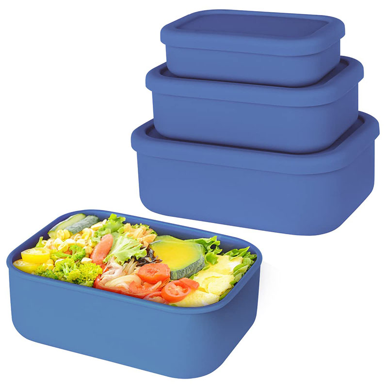 Leak-Resistant Bento Lunch Box - Food Storage Silicone recension och pris